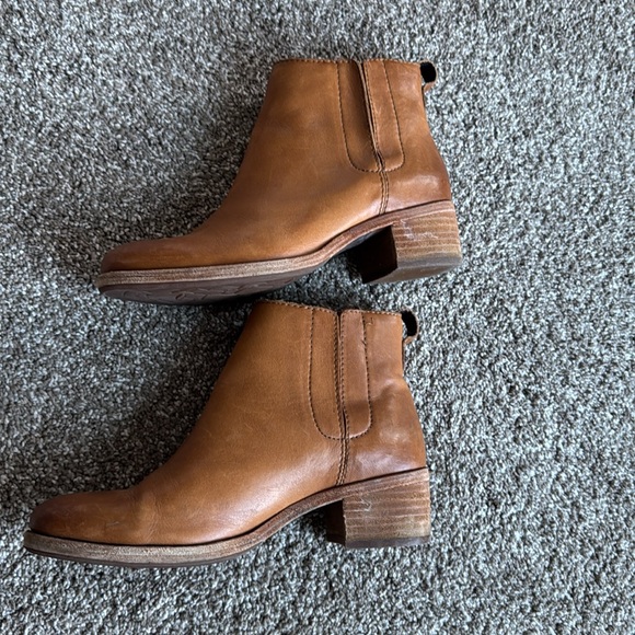 Kork-Ease leather pull on boots